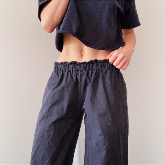 Vintage low rise paper bag harem pants 📞 - Picture 14 of 16